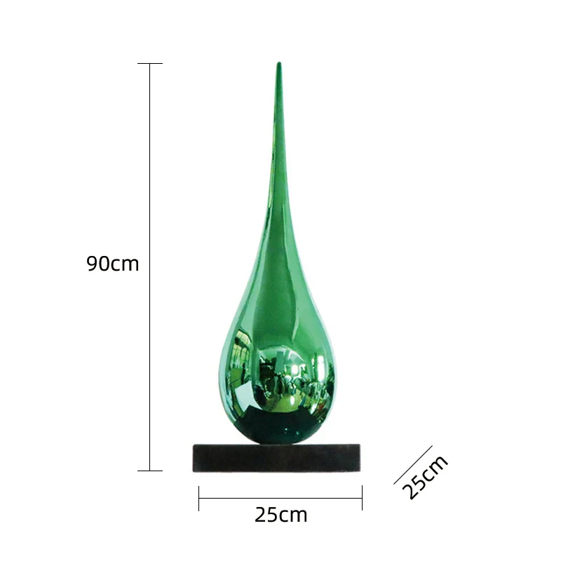 Luxury Water Drop Hand-Crafted Art Sculpture