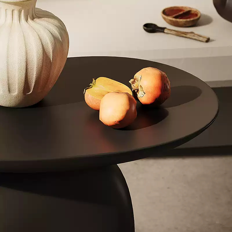 Pebble side table retro style creative sofa side guest bedroom