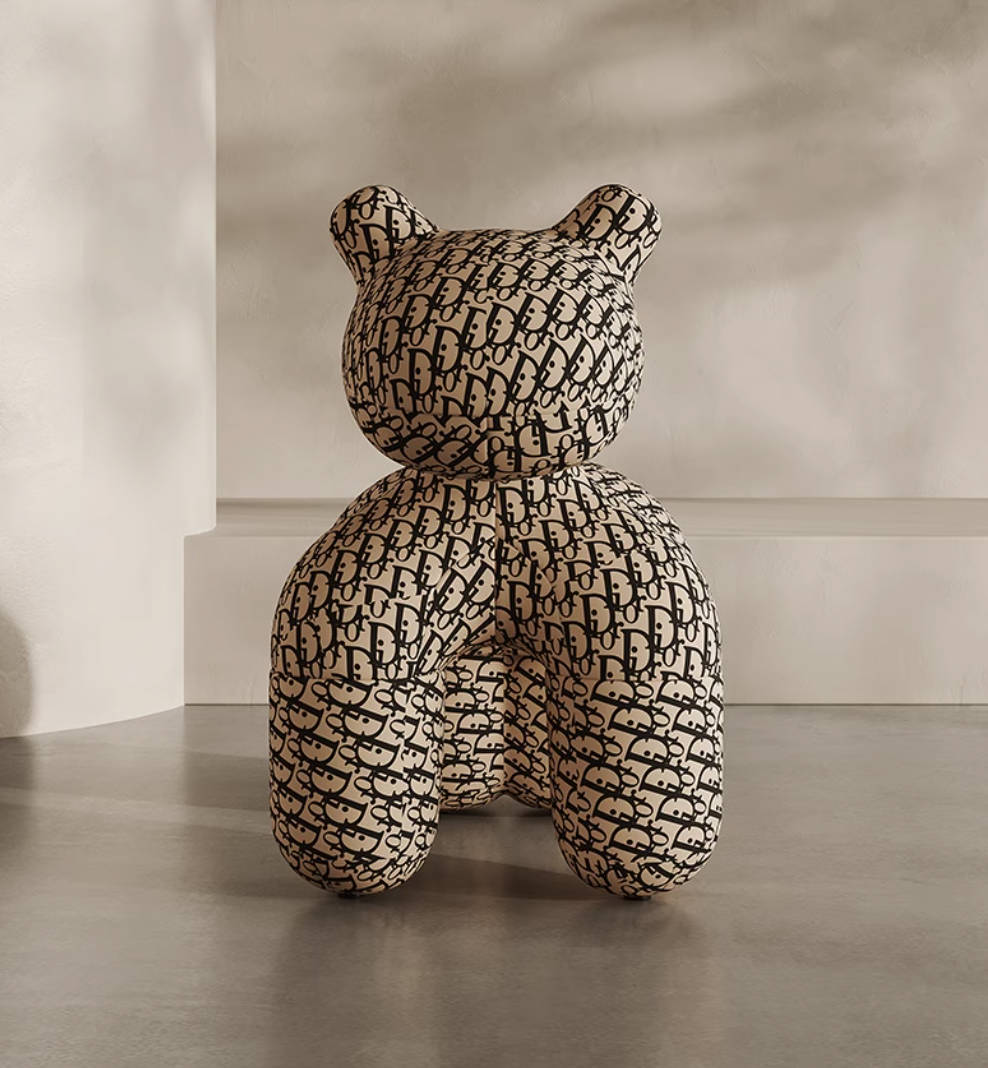 Pony chair net red creative chair living room children's animal seat stool