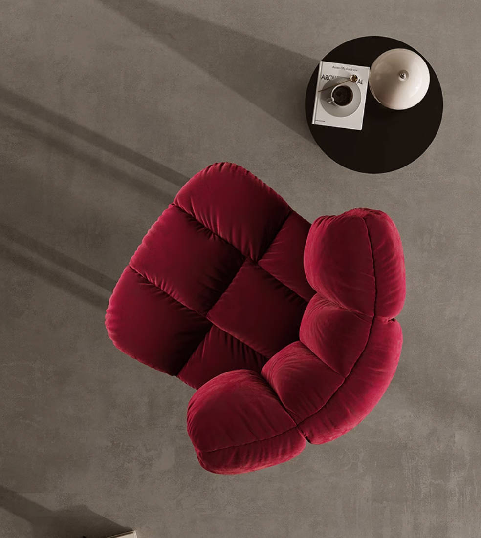 Light luxury fabric dining chair French retro backrest petal new product second-hand dining table chair