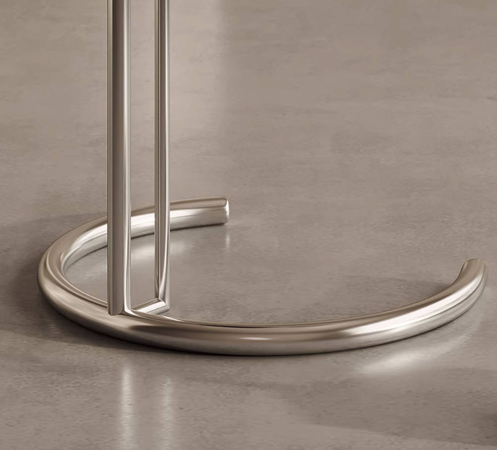 tainless steel side table master design living room studio light luxury modern